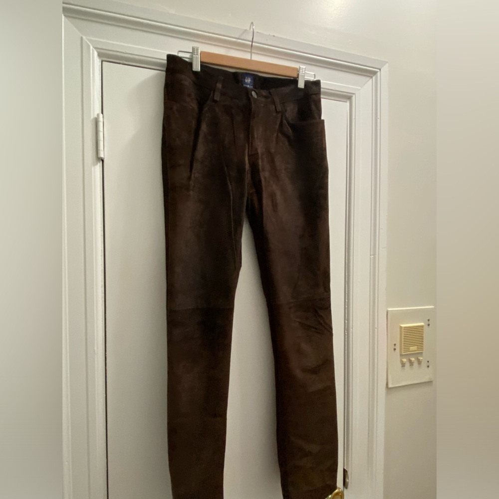 Suede Pants from Gap